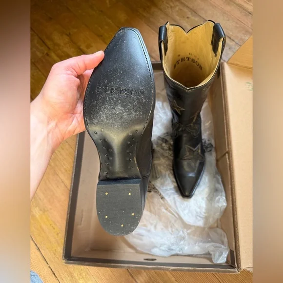 Stetson Snip Toe Cosmo Star Boots - Picture 2 of 4